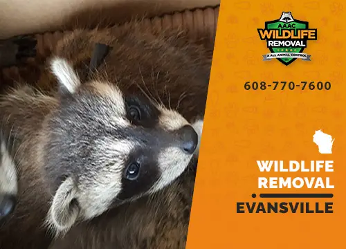 Evansville Wildlife Removal professional removing pest animal